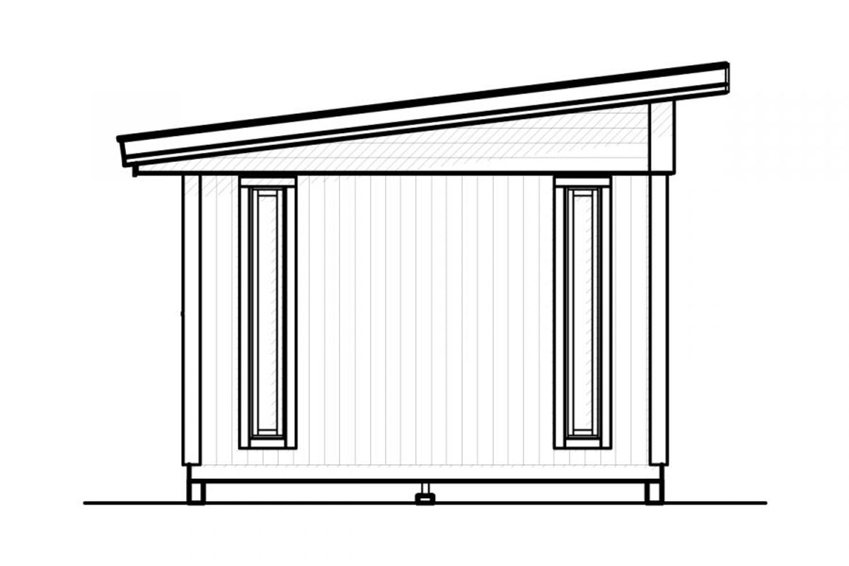 Friggebod Ebba 15 funkis