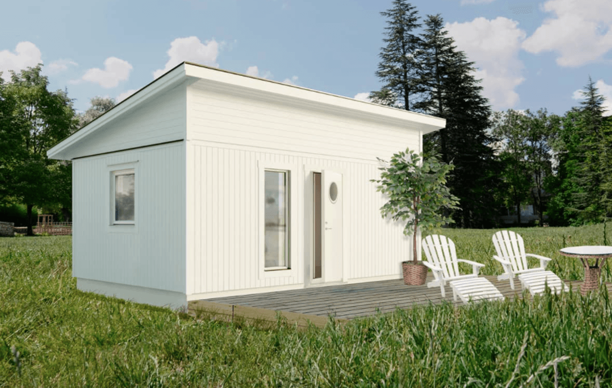 Attefallshus Njuta Funkis 25-1