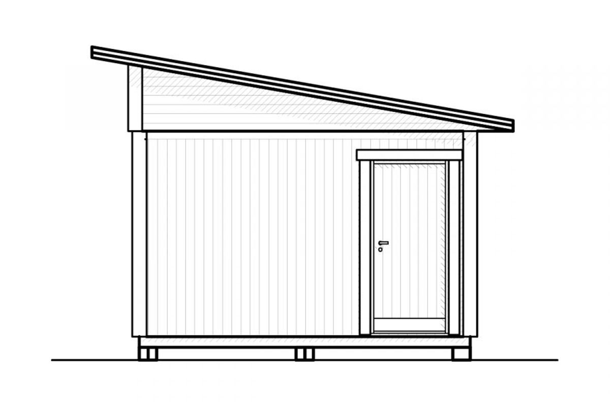Attefallshus Njuta Funkis 25-2